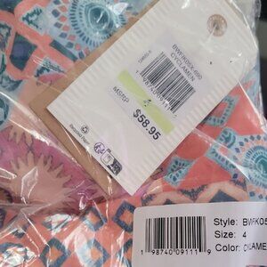 Billabong Girls One-Piece Swimsuit UPF 50+ Sun Protection Quick Drying NEW Tags!